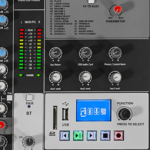 Console de mixage bluetooth Console de mixage bluetooth