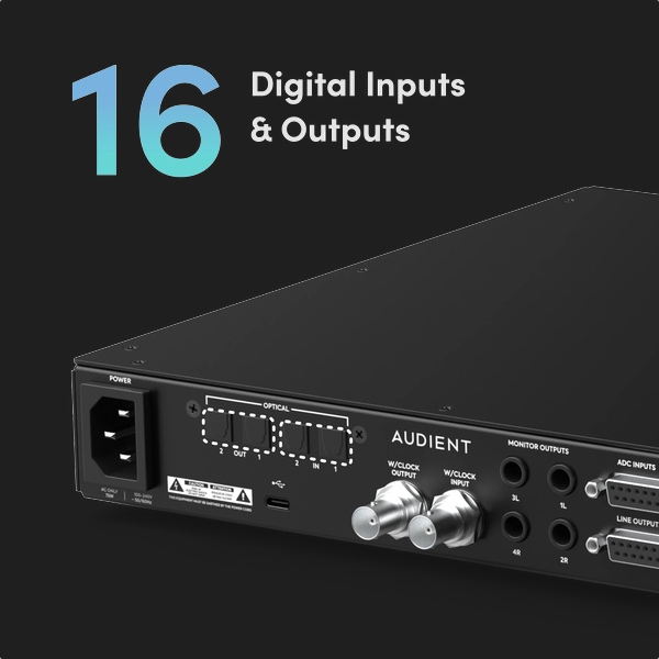 Audient ID48 Flexibilite Audient ID48 Flexibilite