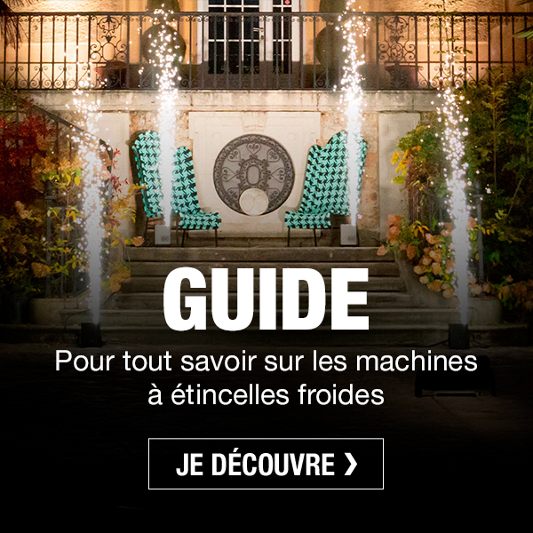 Guide machine a etincelles froides