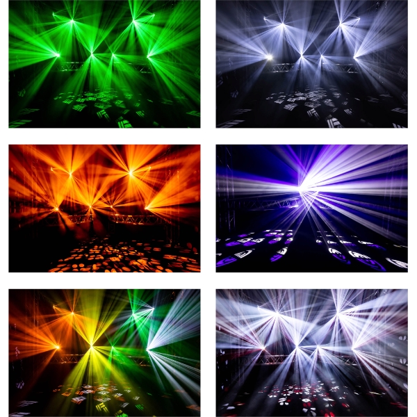 Ambiances rythmiques en DMX