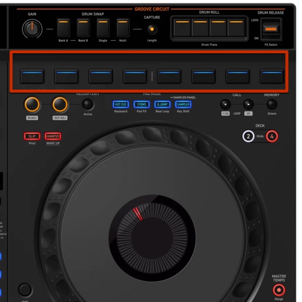 Performance Pads DDJ GRV6