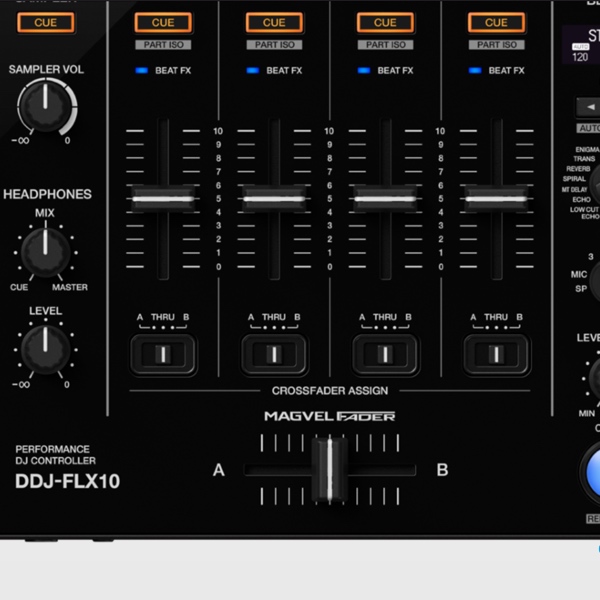 Pioneer DJ DDJ-FLX10 contrôleur DJ 4 canaux