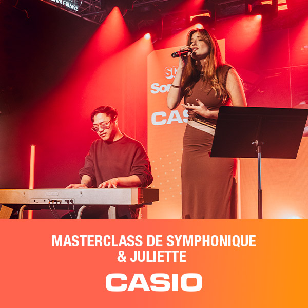 Masterclass Symphonique Juliette x Casio Masterclass Symphonique Juliette x Casio