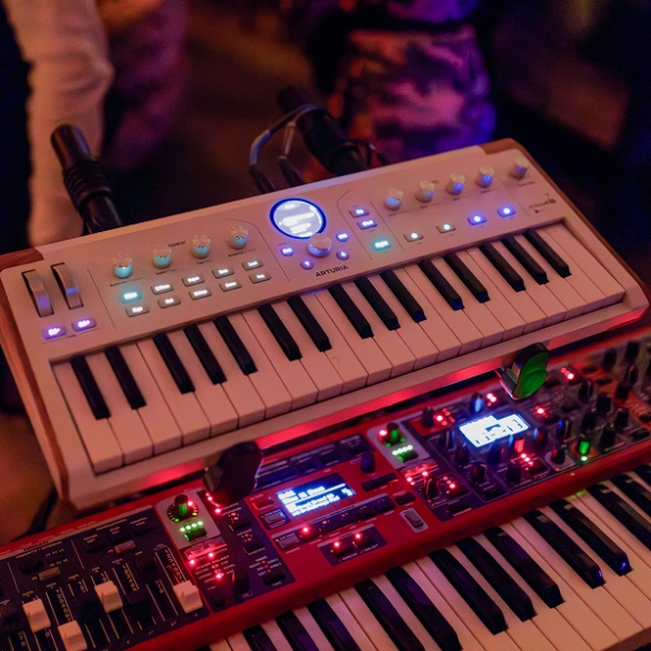 Arturia Astrolab 37 sur scene