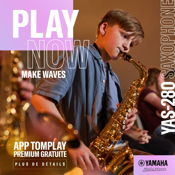 Saxophone debutant Yamaha