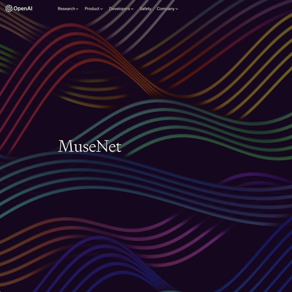 AI Music MuseNet