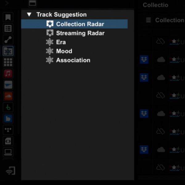 Collection radar rekordbox 7