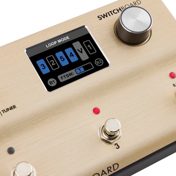 Fender switchboard interface utilisateur