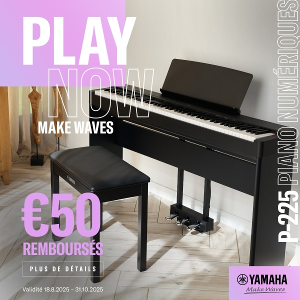 Piano debutant Yamaha P225