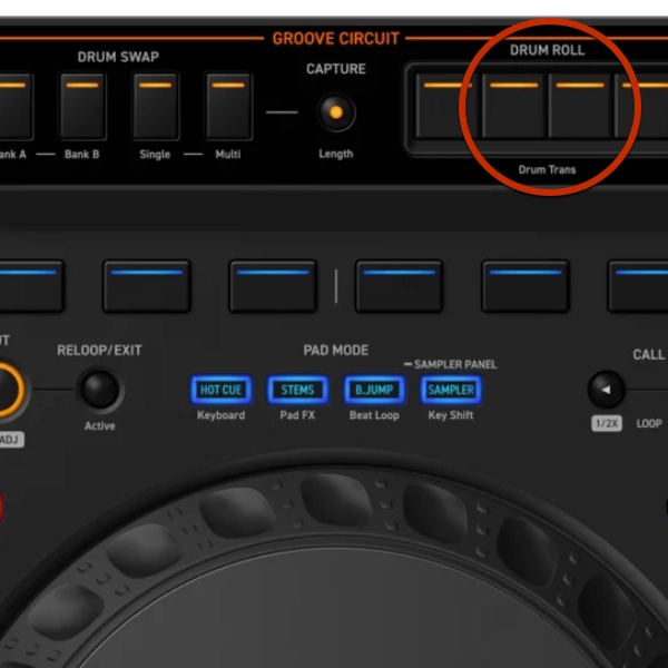 Drum Roll DDJ GRV6