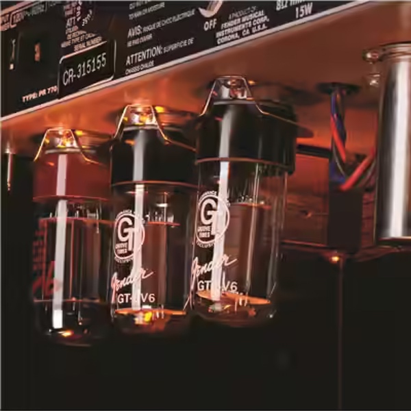 Lampes dans un ampli guitare
