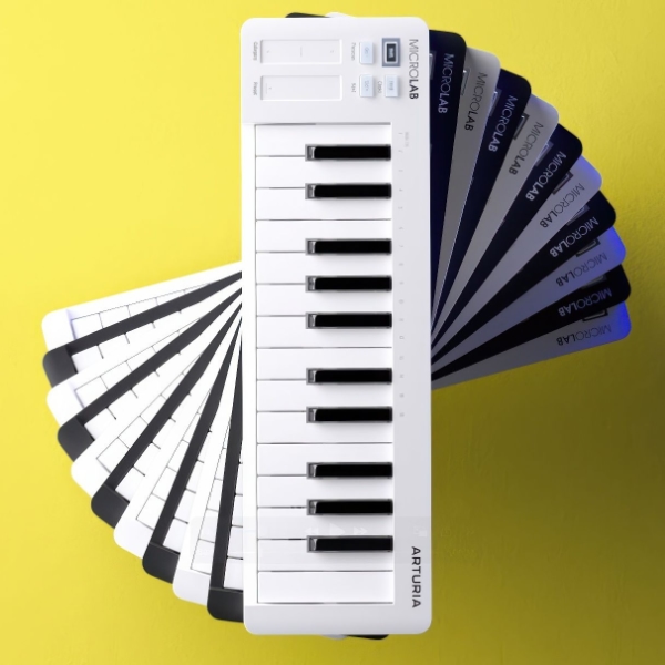Arturia MicroLab mk3 couleurs
