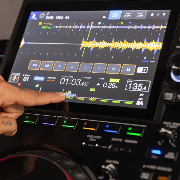 CDJ-3000X Ecran 10 pouces