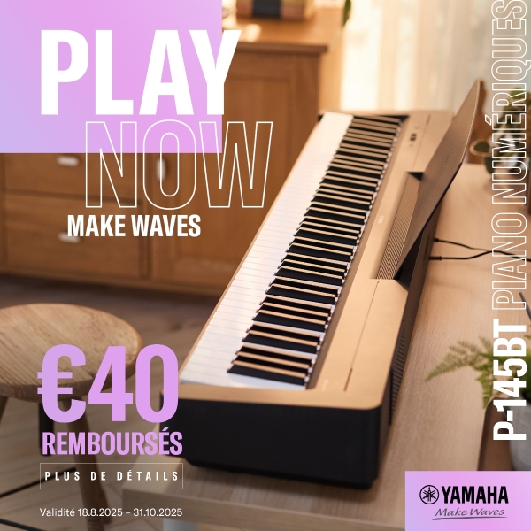 Piano debutant Yamaha P145BT