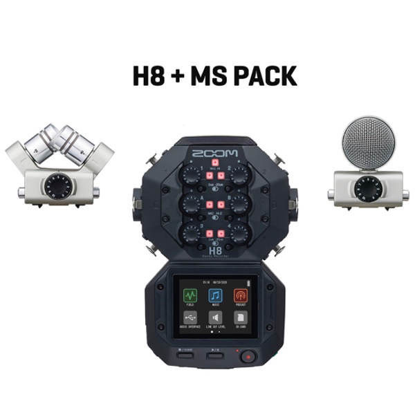 Zoom H8 MS Pack
