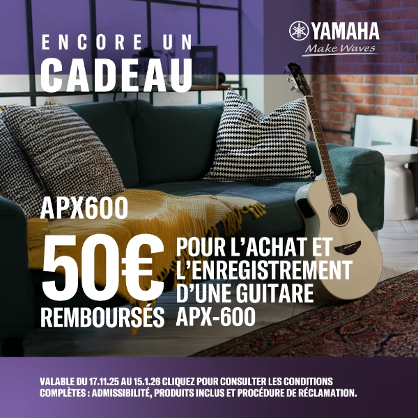 Yamaha APX600 Cash Back