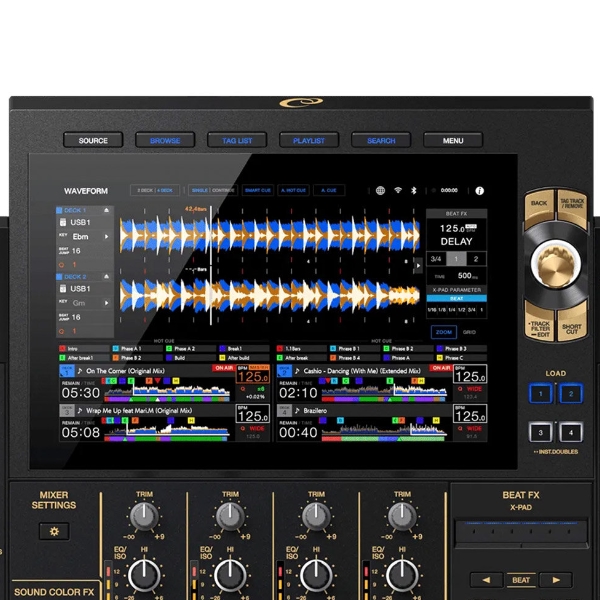 AlphaTheta XDJ-AZ Gold écran