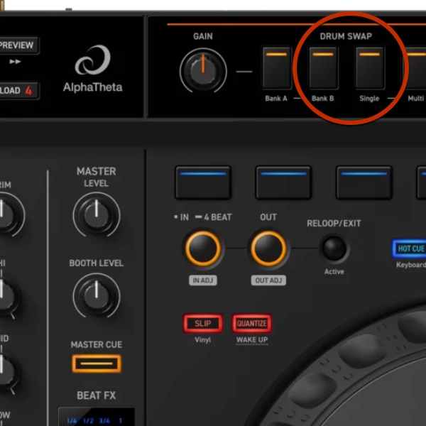 Drum Swap DDJ GRV6