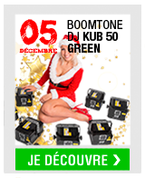 BoomTone DJ KUB 50 GREEN