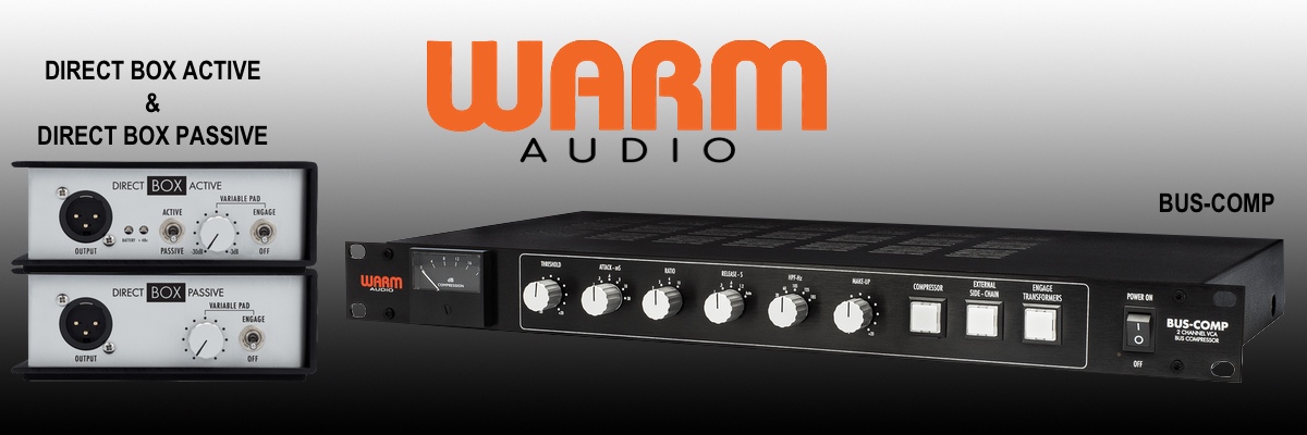 warm audio bus comp direct box