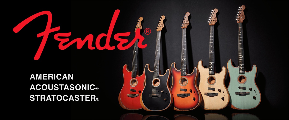Fender American Acoustasonics Strat BANNER