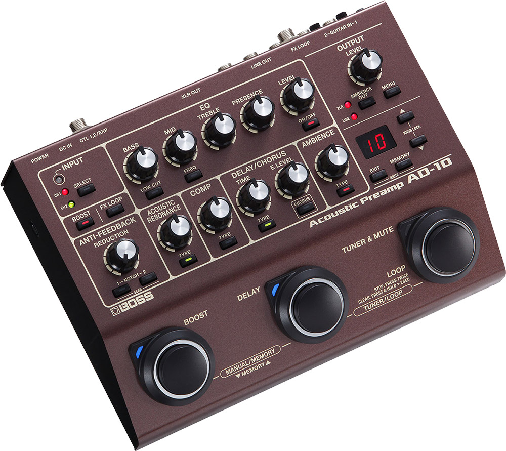 BOSS - AD-10 ACOUSTIC PREAMP