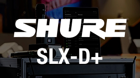 Shure SLX-D Plus sans fil CMS