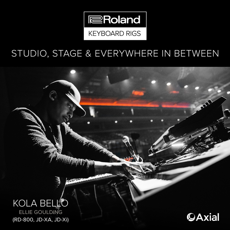 Roland Keyboard Rigs Kola Bello