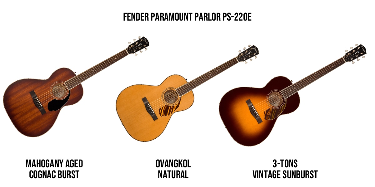 Fender paramount parlor series 2