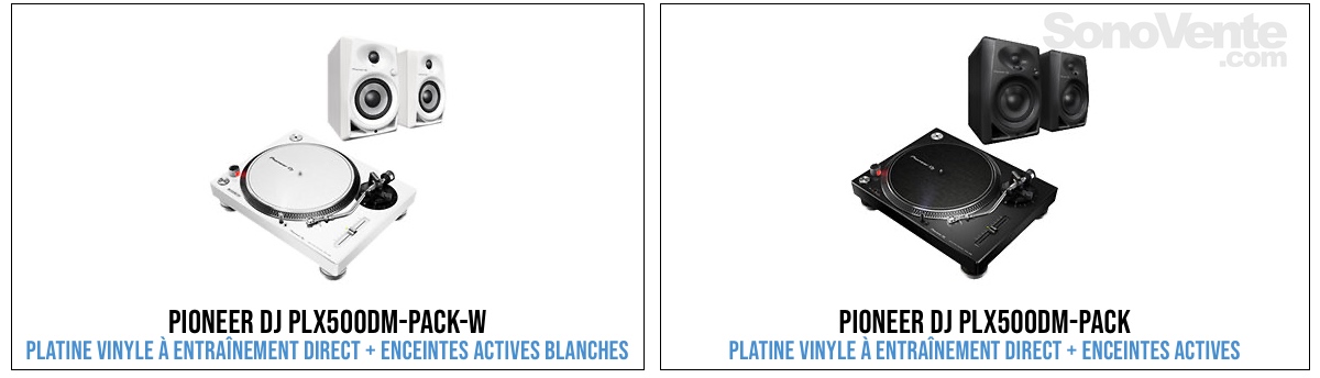 pack platine vinyle enceintes actives.