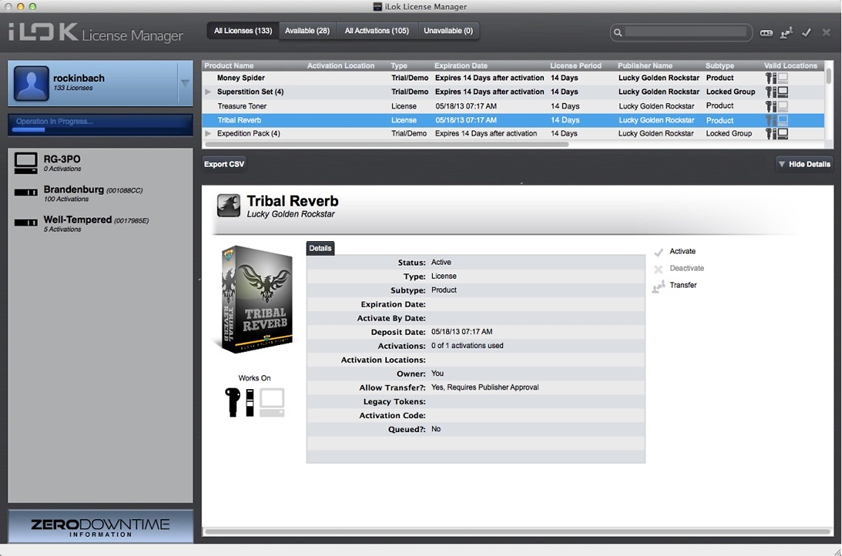 ilok licence manager 1
