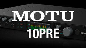 Interface Motu 10pre CMS