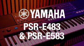 Yamaha PSRE483 et PSRE583 New