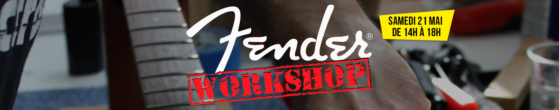 Banniere Fender Workshop