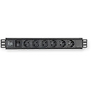 Dap Audio19\' 6 way socketbox