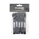 PluggerAttaches câbles Noir Pack de 10