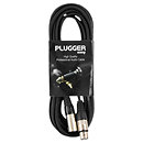 Plugger Câble XLR Femelle 3b - XLR Mâle 3b 6m Easy