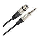 Plugger Câble XLR Femelle 3b - Jack Mâle Mono 0.6m Easy