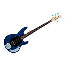 Sterling by Music ManStingRay RAY4 Transparent Blue Satin