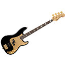 Squier40th Anniversary Precision Bass Gold Edition Black