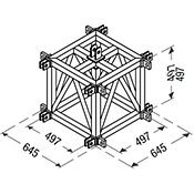 Structure carrée 500