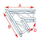 ASD57ASC3021 / Angle 2 départs 1m00 x 1m00