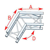 ASD57ASC3024 / Angle 2 départs 0m50 x 0m50