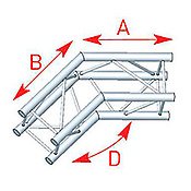 ASD57ASC3025 / Angle 2 départs 0m50 x 0m50