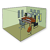 Primacoustic London 8 Kit Noir