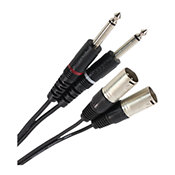 Plugger Câble Bretelle XLR Mâle 3b - Jack Mâle Mono 0.60m Easy