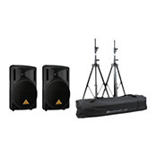 Behringer Pack 2x B212D + Pieds