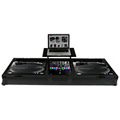 UDGU91028 BL Ultimate Flight Case Set PLX9/SL1200 Black Plus