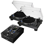 Audio Technica AT-LP140XP-BK (La paire) + Pioneer DJM S3