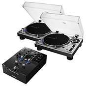 Audio Technica AT-LP140XP-SV (La paire) + Pioneer DJM S3